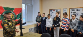 Классная встреча в Музее пограничника.